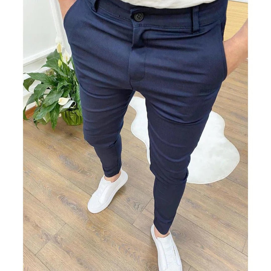 Pantalón casual elegante para hombre con ajuste cómodo – LENOX FLEX - Noa Lagos