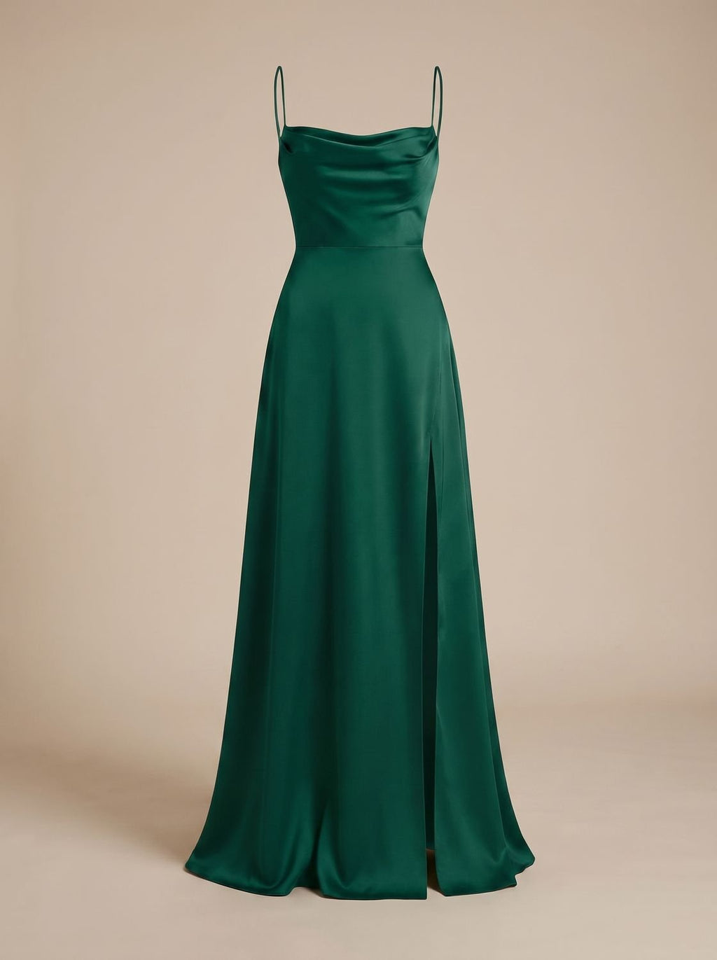 Vestido de satén Aurelia en color diferente para boda o gala