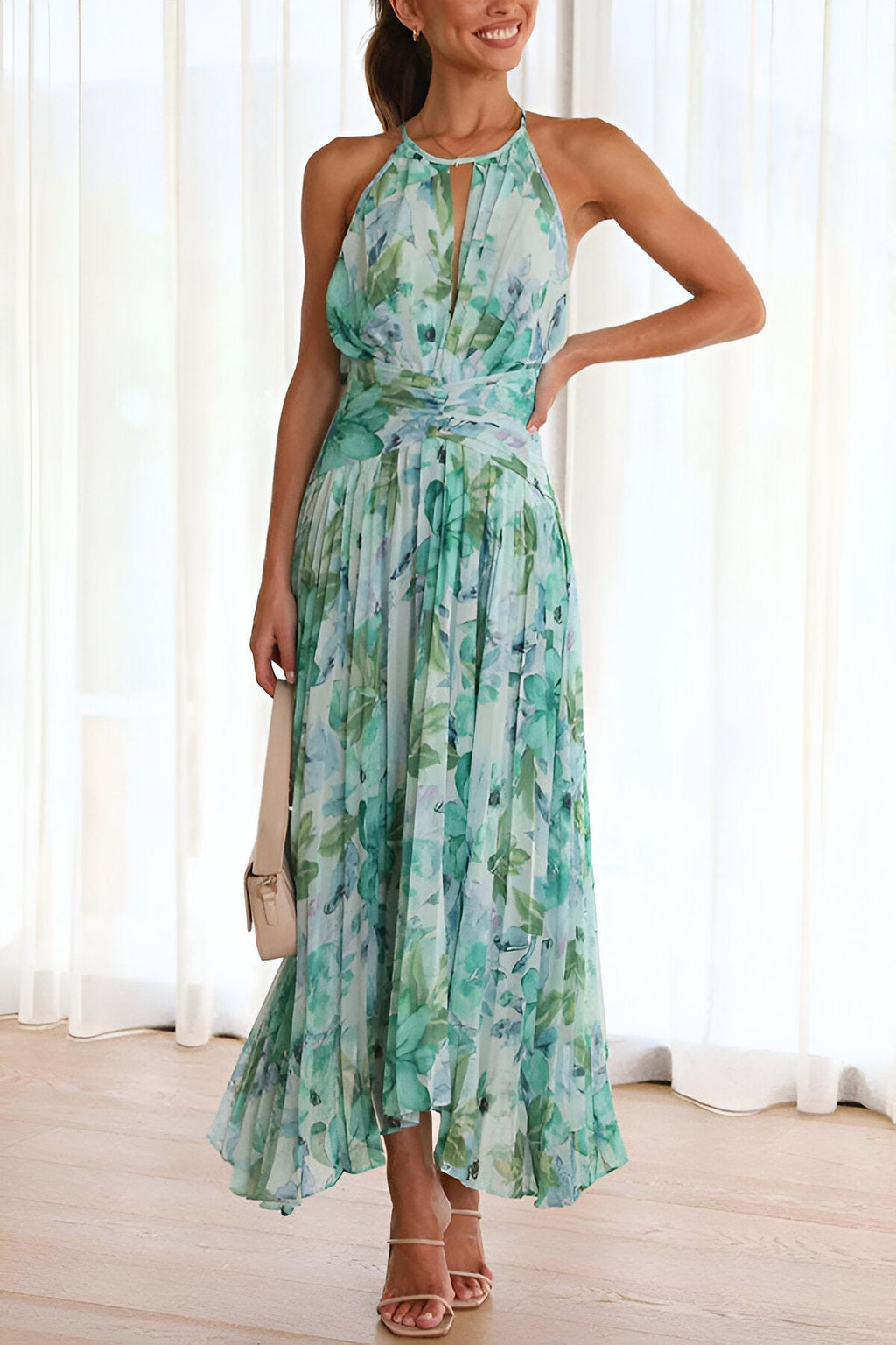 Sofia | Elegante Vestido Largo Floral para Mujer Verano - Noa Lagos