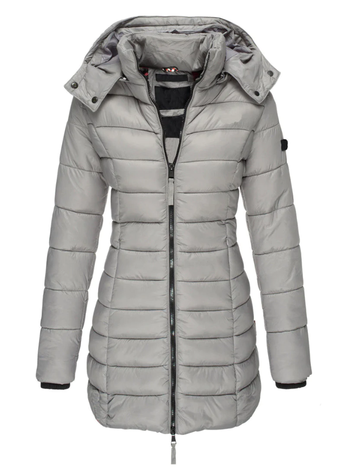 Abrigo acolchado para mujer disponible en varios colores