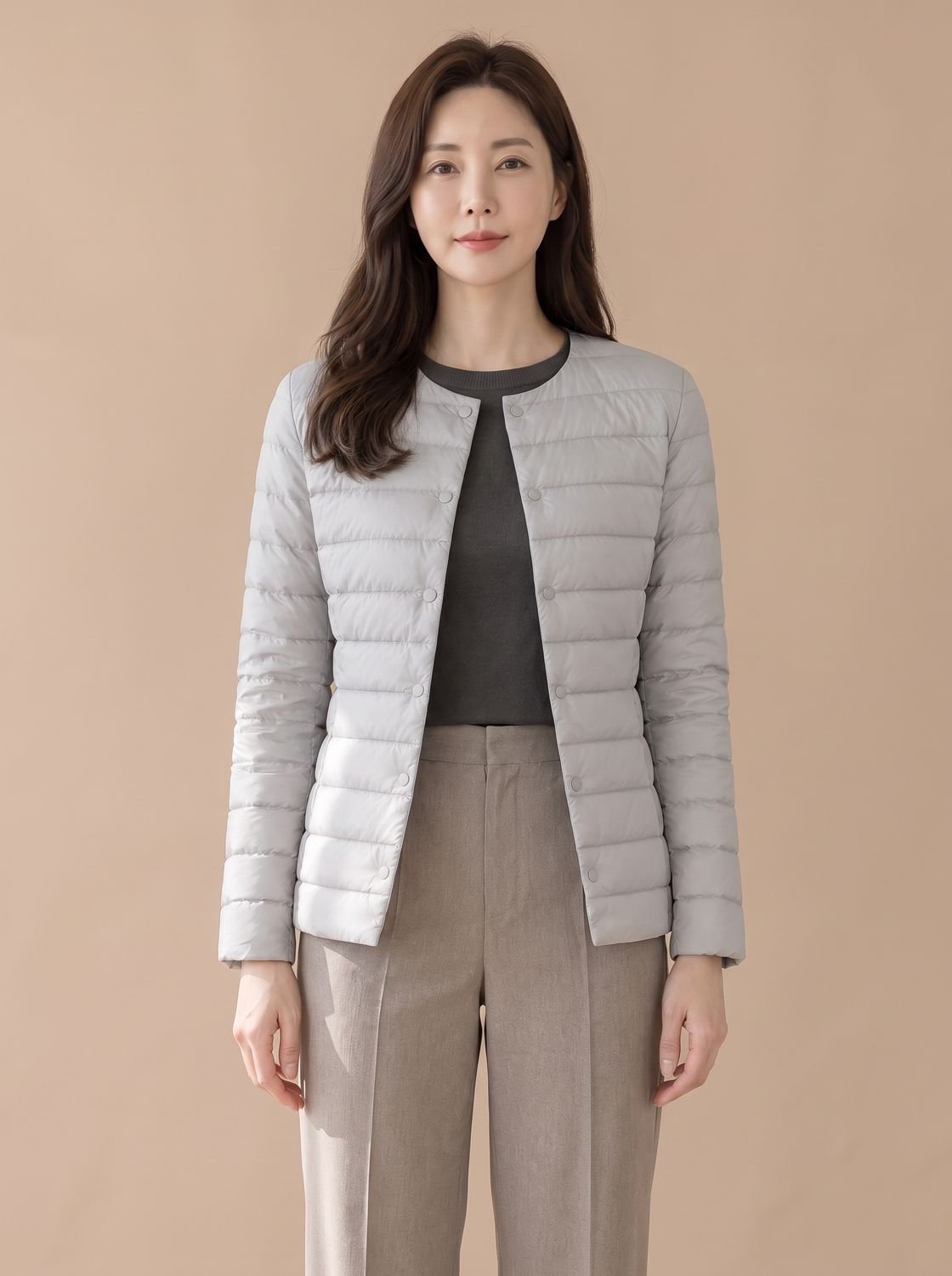 Plumífero acolchado en distintos colores disponibles para mujer