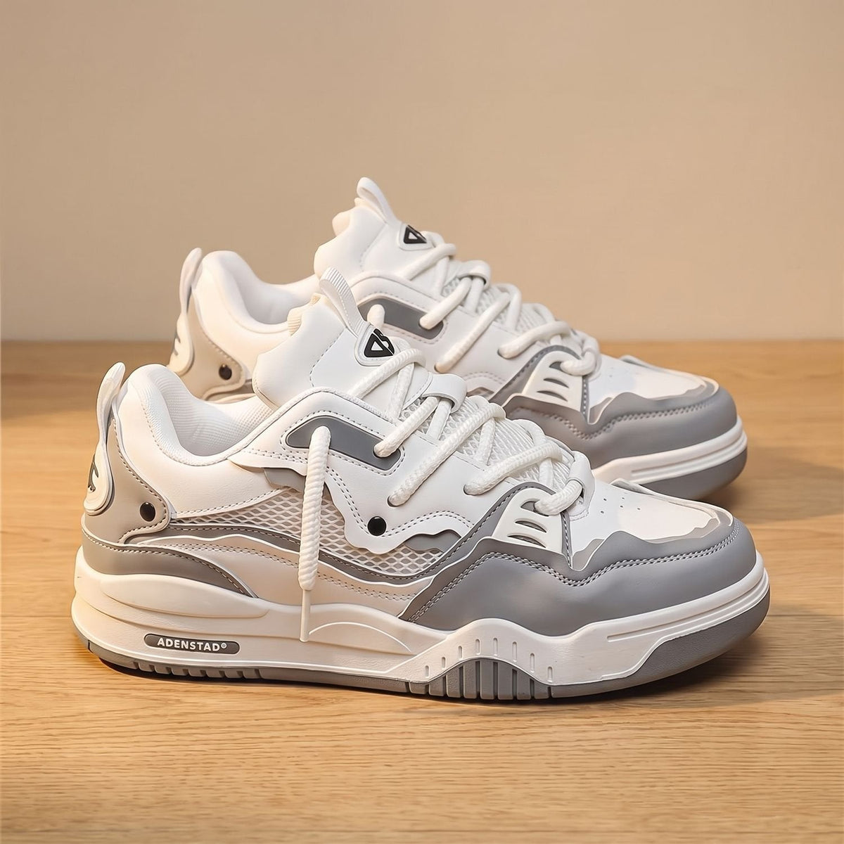 Zapatillas TARNOS de caña baja bicolor para hombre con cordones