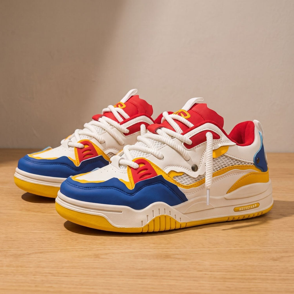 Zapatillas TARNOS estilo streetwear vistas desde arriba