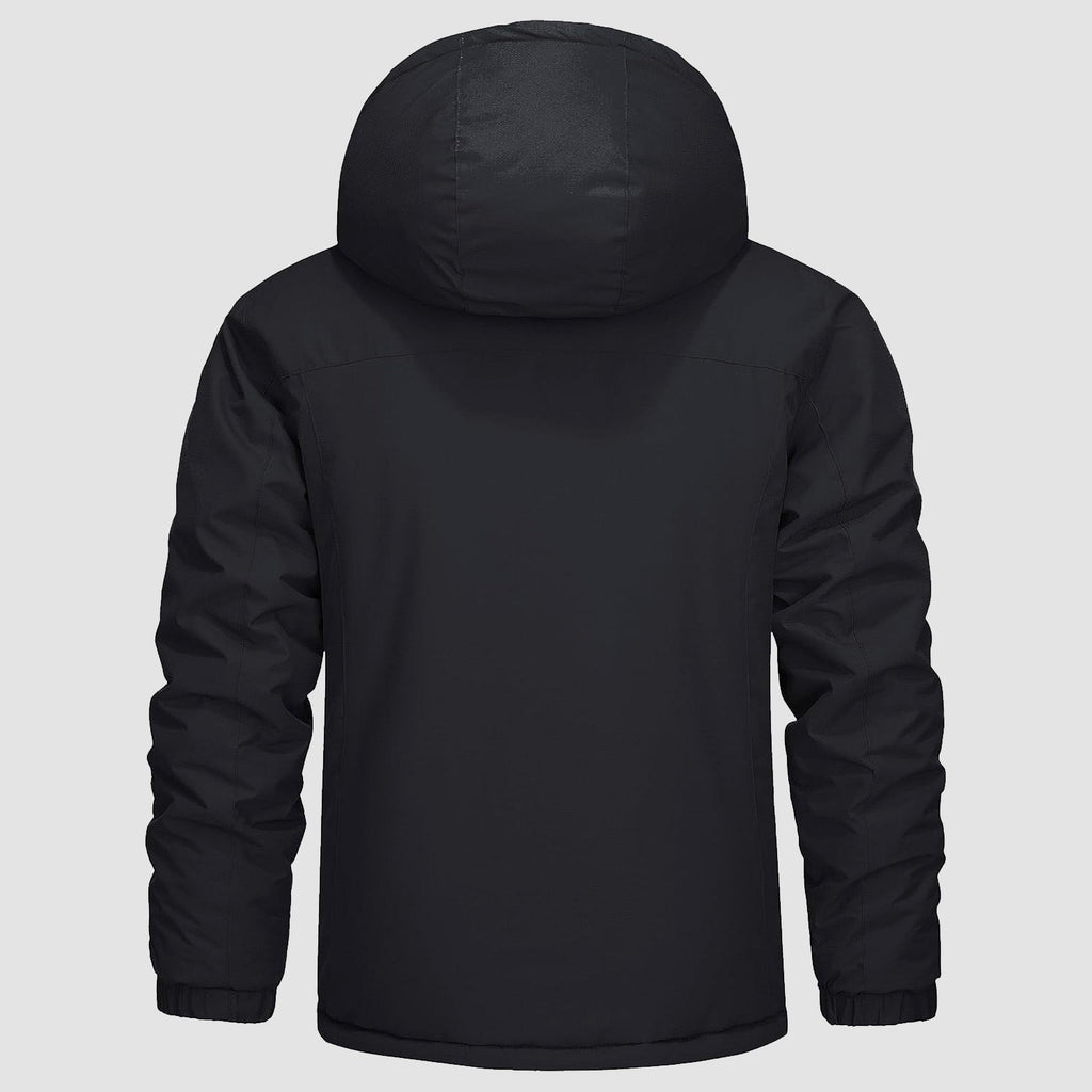 Detalle de costuras y acabados de la chaqueta acolchada TUNDRAXX